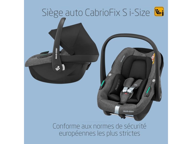 Poussette trio 3 en 1 zelia s cabriofix i-size gris fonce 1988551110 - Conforama D