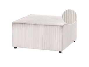 Pouf / repose pied <strong></strong> <strong></strong> beige