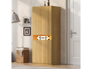 Armoire     <strong>MODERNLUXE</strong> <strong></strong> coloris naturel largeur 55 cm