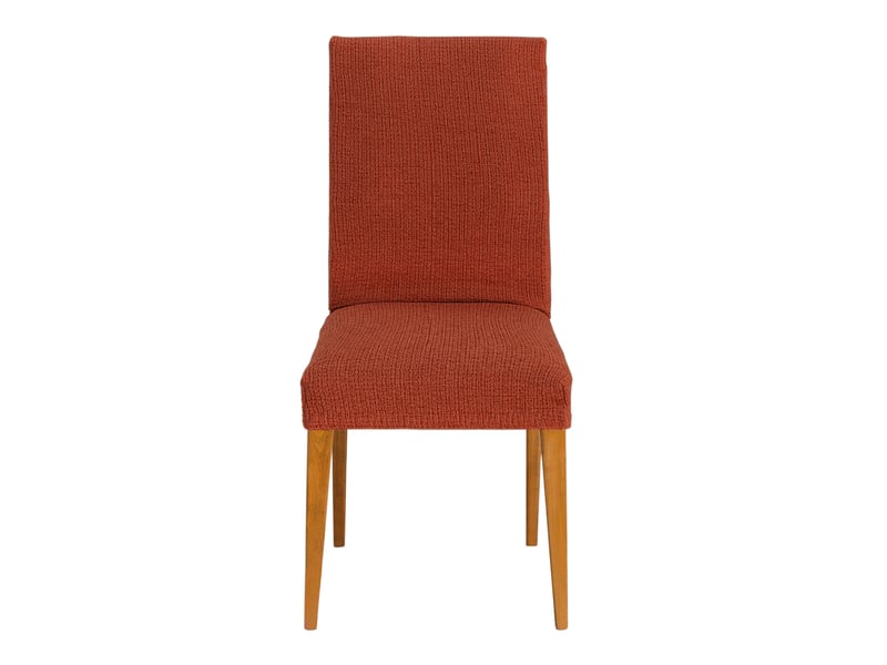 Lot de 2 housses de chaise dorian avec dossier c9  - Conforama A