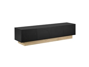 Meuble tv coloris noir 175 cm <strong>PANGIVO</strong>  <strong></strong>