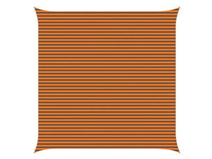 Voile d'ombre - voile d'ombrage - voile parasol 6 x 6 m 100 % polyester oxford carré