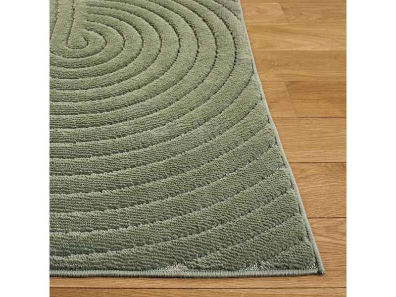  Tapis moderne en polypropylène vert, 160 x 229 cm  - Conforama C