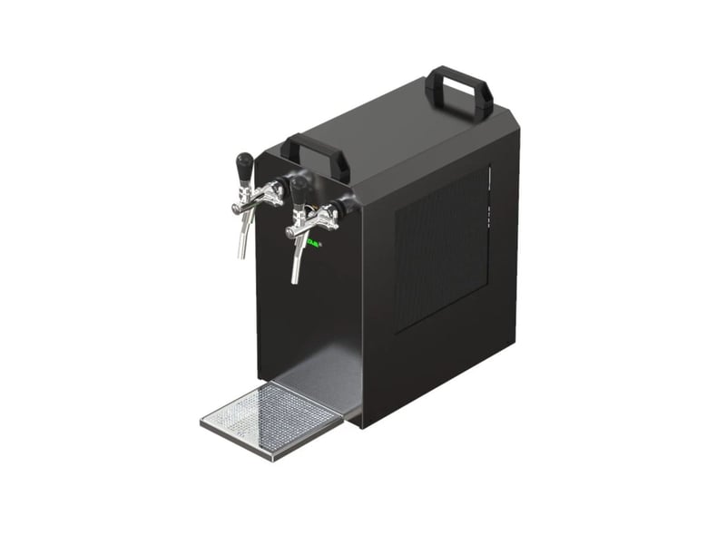  Tireuse à bière complète 2 becs avec kit pro et refroidisseur  - Conforama D