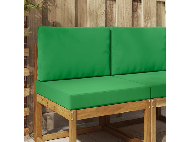  Coussin de canapé d'extérieur, coussin de chaise polyester vert 60 x 60 cm cf54187  - Conforama B