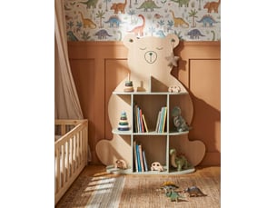 Bibliotheque coloris marron <strong></strong> <strong></strong> - 30 cm x 108 cm