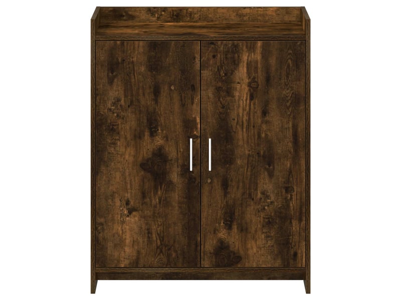  Meuble à chaussure, cabinet à chaussures avec stockage chêne fumé 73,5x36x92 cm shl3332  - Conforama E