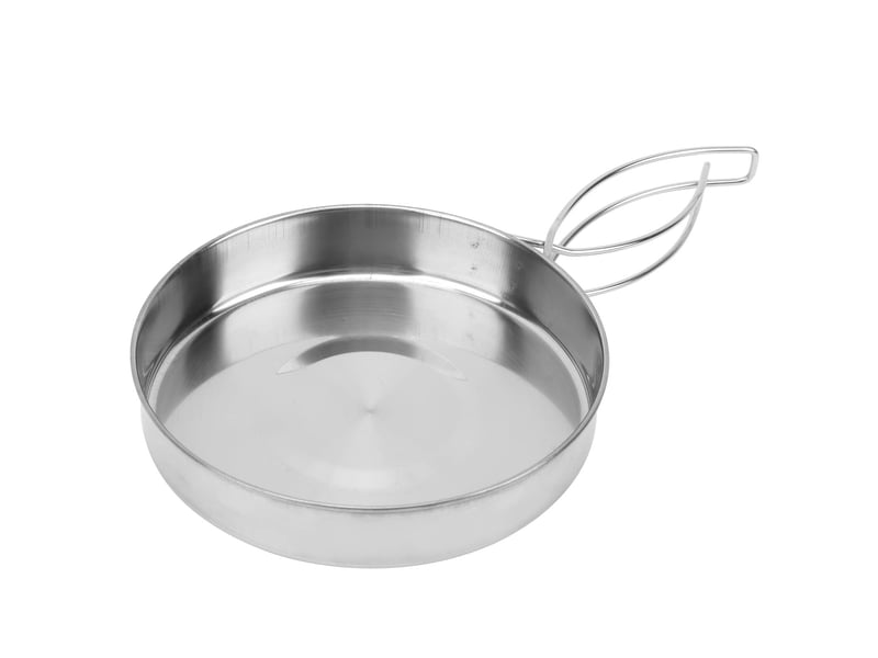  Kit de cuisine de camping portable 8 pièces en acier inoxydable pour randonnée, casserole, poêle, tasse pour pique-nique  - Conforama D
