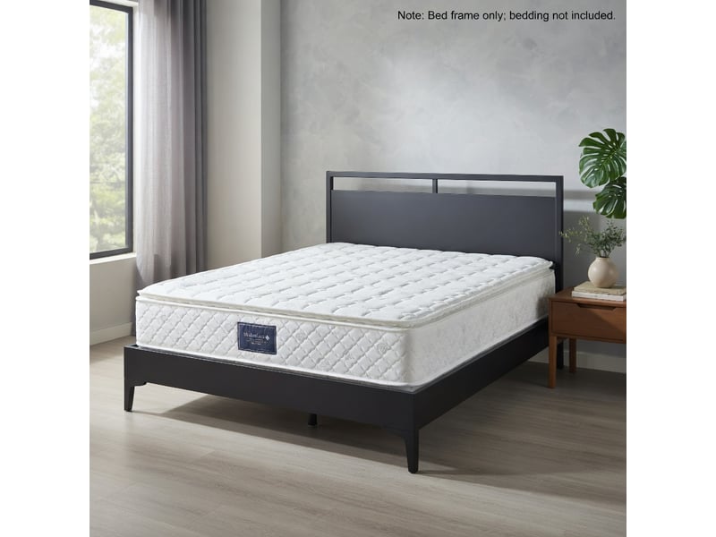  Gutenacht lit capitonné 160x200 cm en lin avec led, usb-c et matelas inclus  - Conforama B
