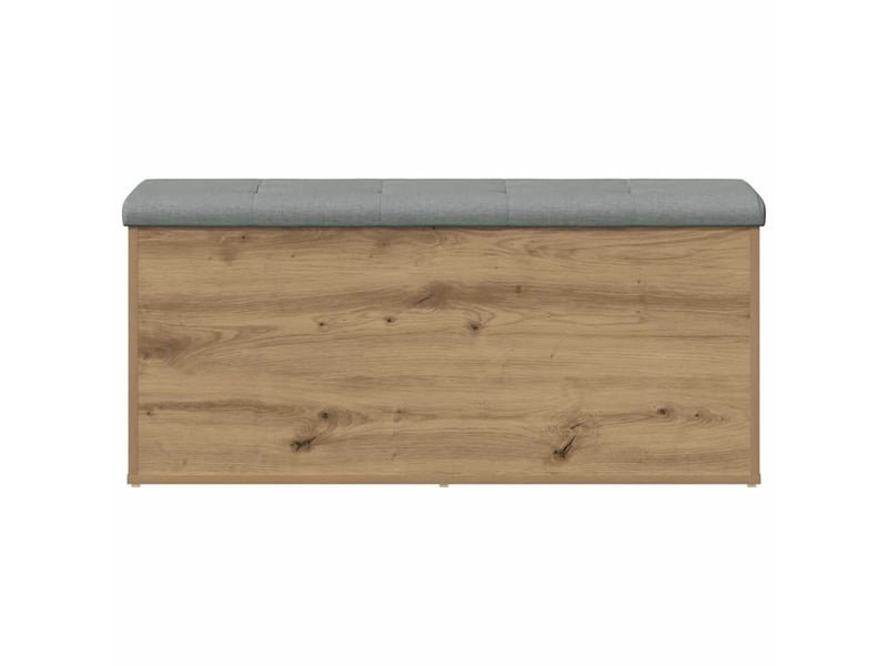  Banc chambre, banc de rangement chêne artisanal 102x42x45cm bois d'ingénierie  - Conforama C
