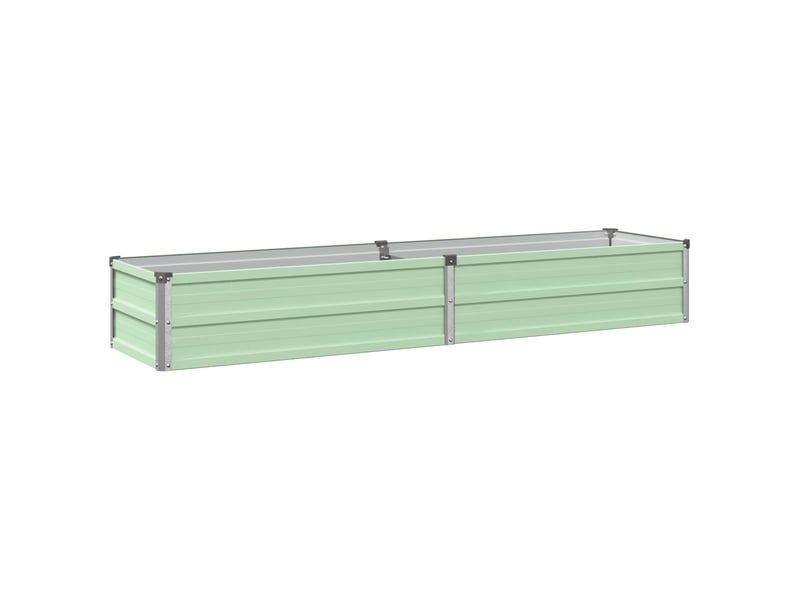  Jardinière - jardin surélevé vert pastel 160 x 40 x 24 cm  - Conforama A
