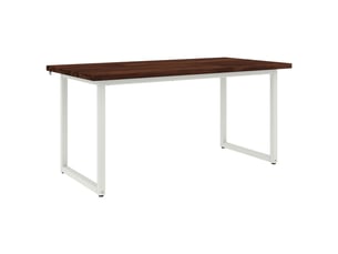 Vidaxl table à manger carrée 160 x 70 x 75 cm bois d'acacia massif