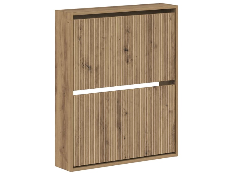  Meuble à chaussures mural, armoire à chaussures arnhem 71x17x86 cm shl8798  - Conforama A