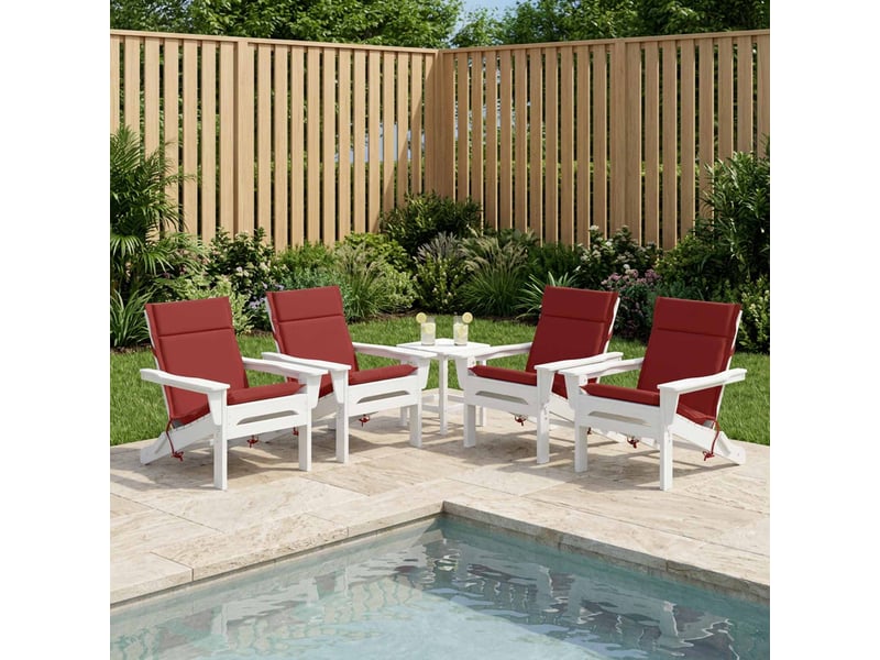Lot de 6 coussins de chaise à dossier haut gemert cf59368 - Conforama B