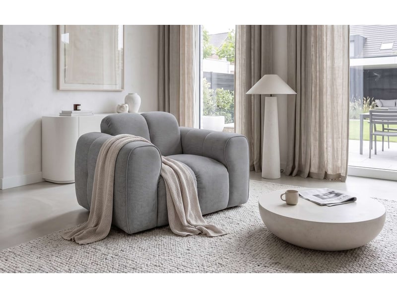  Picco, fauteuil, gris Picco - Conforama E