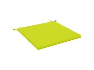 Coussin de siège, coussin d'assise 1 pièce soest 100 % polyester vert vif. Cf55754