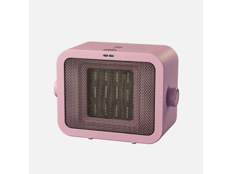  Chauffage soufflant céramique fabrilamp coleman 1800 w rose, thermostat réglable 281321800 - Conforama A
