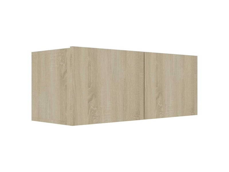  Ensemble de meubles tv - banc tv - meuble de rangement 6 pcs chêne sonoma bois d'ingénierie  - Conforama E