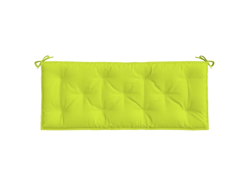  Lot de 2 coussins de banc de jardin, coussins d'assise vert vif tissu oxford cf58712  - Conforama E
