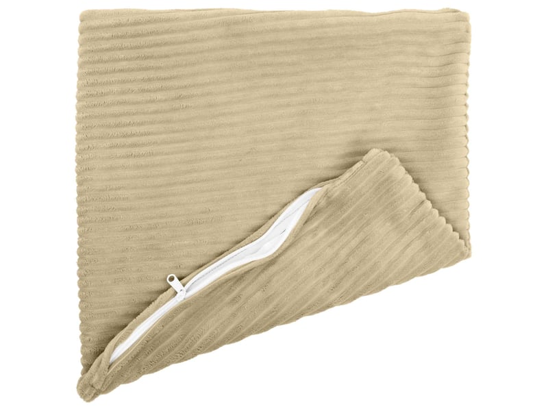  Lot de 12 housses de coussin heerlen vert gris 50 x 50 cm cf49038  - Conforama C