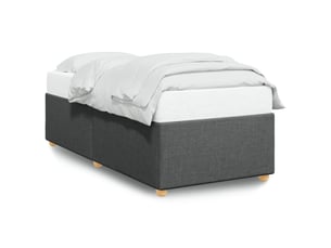 Lit simple 80x200 cm coloris gris