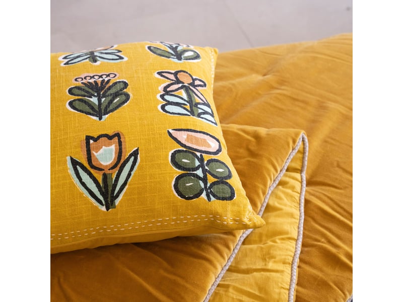  Coussin motif fleur design 40x60 cm  - Conforama B