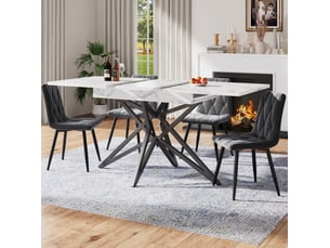 Ensemble table rectangulaire 4 chaise(s) <strong>MIVRAY </strong> <strong></strong>
