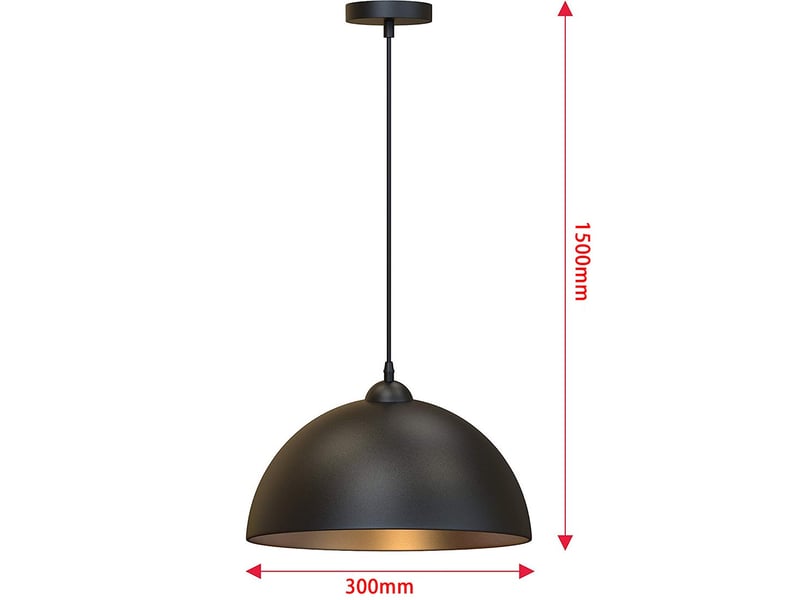  Suspension luminaire industriel lot de 2 ø30cm  - Conforama B