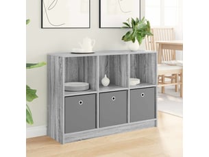 Buffet - bahut - meuble de rangement gris sonoma 102 x 32 x 73,5 cm