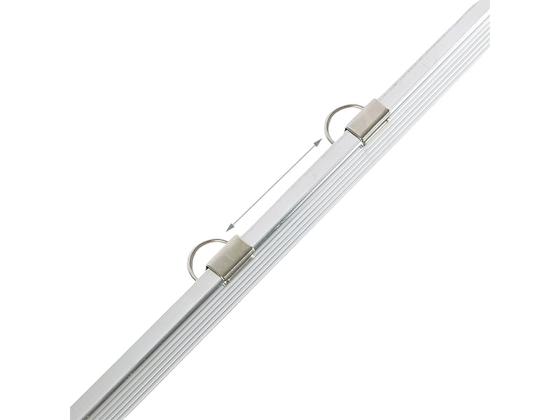  Tableau blanc magnétique pratique pour bureau 30 x 40 cm avec marqueurs et aimants en acier blanc 13_0017488  - Conforama C