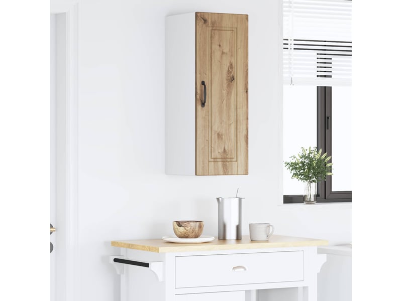 Meuble mural de cuisine, armoire de cuisine chêne artisanal 30x31x80cm shl1036  - Conforama D