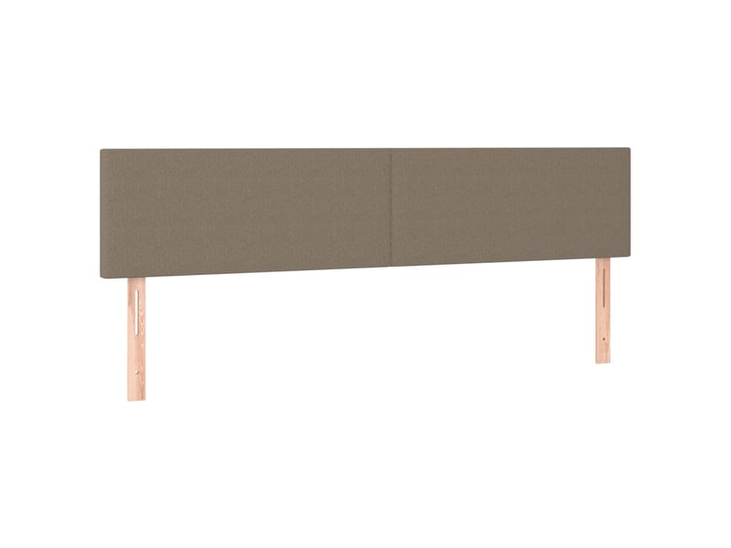  Tête de lit - armoire de tête de lit - à led taupe 160x5x7888 cm tissu fr10658  - Conforama D