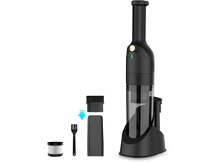 Aspirateur à main sans fil 10 000 pa avec 2 modes de puissance, filtre hepa, accessoires pour voiture et maison