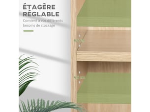 Etagère 60 cm coloris naturel  