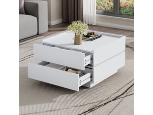 Table basse  coloris blanc <strong></strong> <strong></strong>