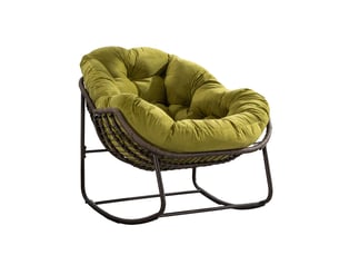 Fauteuil fixe   Coton / Polyester vert