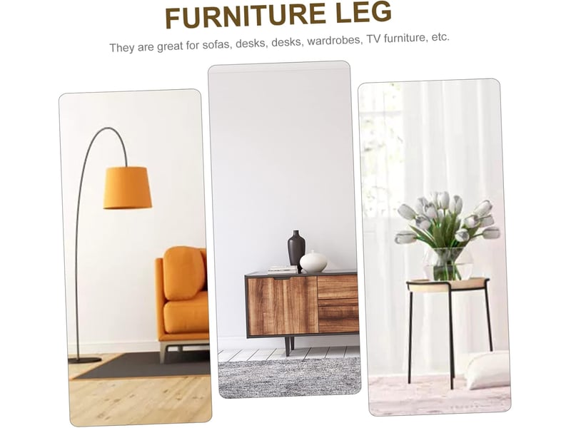  2ensembles table basse robuste pour et meubles support stable et résistant pour tables et chaises  - Conforama E