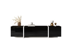 Meuble tv coloris bicolore 170 cm   