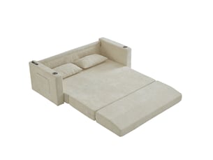 Deplimousse convertible 2 places <strong>MODENVIE</strong> <strong></strong> beige