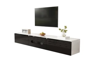 Meuble tv coloris bicolore 180 cm MODENVIE