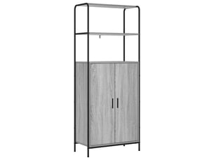 Armoire <strong></strong> <strong></strong> coloris gris largeur 65 cm