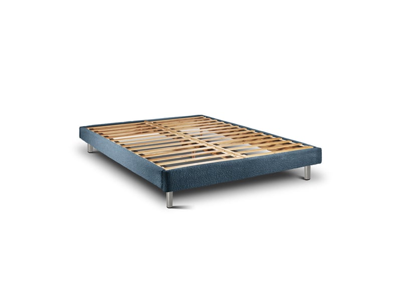 Cadre de lit ascot atlantic pieds métal 200 x 180 cm