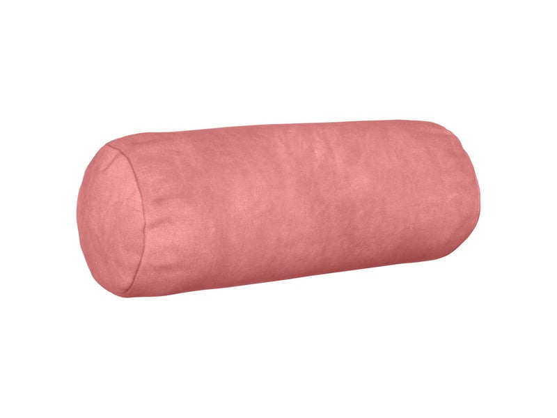  Lot de 6 coussins avec oreiller, coussins décoratifs heerlen rose velours cf50898  - Conforama C