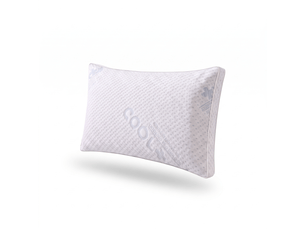 Oreiller cervical microfibre - 50 x 30 cm - housse rafraîchissante - collection cervical frais