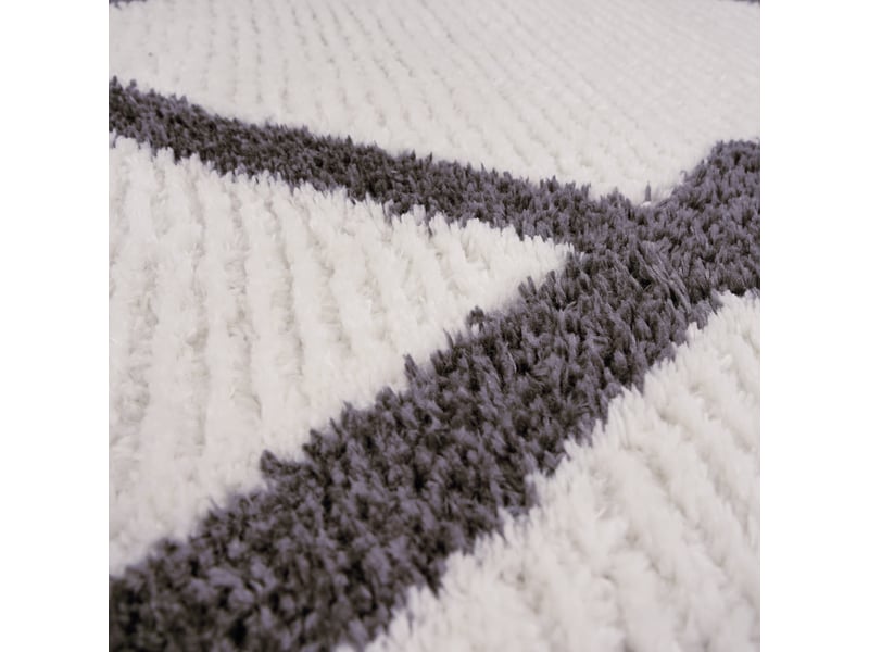 Ouarain - tapis berbère sirta 160 x 230 cm Z-BERBER160230501IVORY - Conforama B