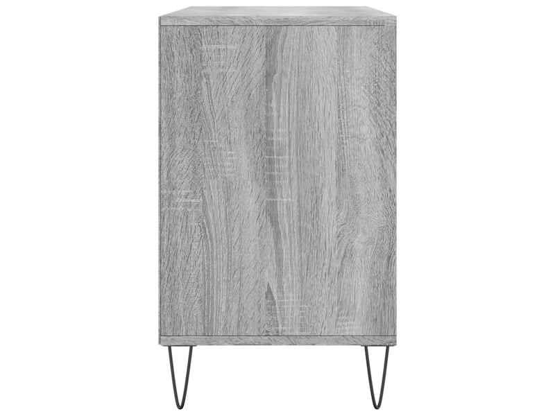  Meuble à chaussure, armoire à chaussures sonoma gris 102x36x60 cm bois d'ingénierie shl945  - Conforama E