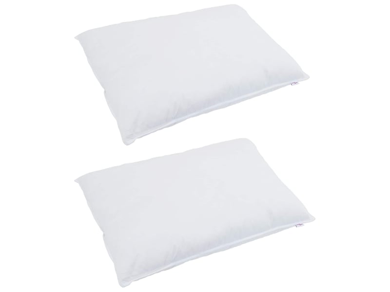  Ensemble de duvet avec oreiller 3 pièces - couette blanc plume de canard  - Conforama E