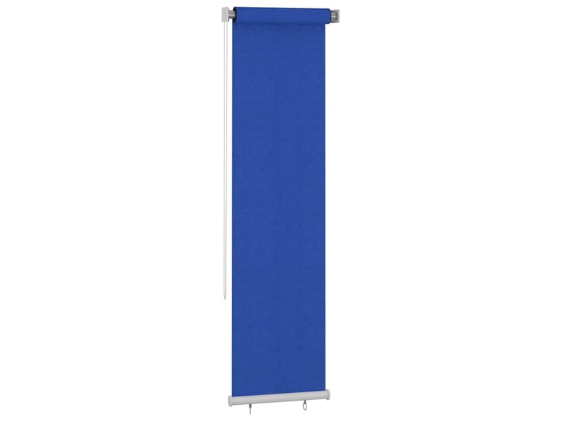  Store enrouleur, store roulant d'extérieur 65 (l) x 230 (h) cm hdpe bleu cf47412  - Conforama A