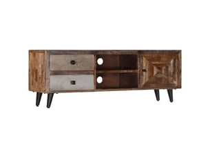 Meuble tv coloris marron 118 cm <strong></strong>  <strong></strong>
