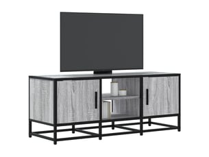 Meuble tv coloris gris 100 cm <strong></strong>  <strong></strong>